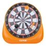 Inflatable Soccer Dart Board, over 6 ft High Giant Soccer Dart Board with 4 Kick Balls 6 Darts 6 Axe & Air Pump, 3-Min Setup, Id