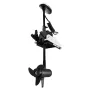 Electric Trolling Motor, 55lbs Thrust with GPS, 10-Speed Bow Mounted Saltwater Outboard Boat Motor with Remote Control & LCD Bat