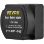 Split Charge Relay Kit, 5mtr 12V, Automatic Dual Battery Isolator Kit with 140AMP Voltage Sense Relay VSR, Compatible with RV Ma