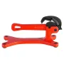 Portable Pipe Vise, Lightweight Aluminum Pipe Vise with 1/8" to 1-1/2" Clamping Capacity, Ideal for Onsite Plumbing Installation