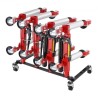 Car Dolly Rack Hydraulic Trolley Jack Stand Organizer 4-Dolly Capacity