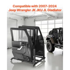 4 Doors Jeep Door Storage Cart for Jeep Wrangler JK JKU JL Gladiator