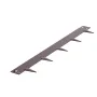 Steel Landscape Edging, 5 Packs 39 x 3 in Rust-Resistant Metal Landscape Edging, Bendable Garden Edging Border, Heavy Duty Lawn 