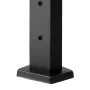 4-Pack Cable Railing Post, 42x1x2 In Horizontal-Hole Deck Railing Post with Pre-Drilled Holes, Stainless Steel Cable Rail Post w