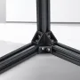 10stk 78,7 i (2000mm) T Slot 2020 Aluminium Ekstrudering