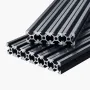 10PCS 59 in (1500 mm) T Slot 2020 Aluminum Extrusion Profile, European Standard Anodized Linear Rail, High-Strength Extruded Alu