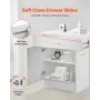 White Shaker Base Cabinet with Drawer, 31-Inch Unassembled Drawer Base Cabinet, 31" W x 19" D x 32" H Ready to Assemble Cabinet 