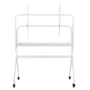 Rolling TV Stand Mobile TV Cart holder op til 198 lbs til