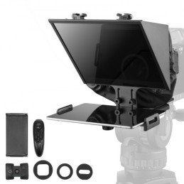 13 '' Floor Type Teleprompter Remote til webcam -smartphone live streaming