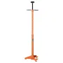 Underhoist Support Stand, 3/4 Ton Capacity Under Hoist Jack Stand, Lifting from 38.4 to 75.4 in, Bearing Mounted Spin Handle, Se