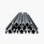 5PCS 39.4 in (1000mm) T Slot 2040 Aluminum Extrusion Profile, European Standard Anodized Linear Rail, High-Strength Extruded Alu