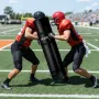 47in fodbold tackling dummy blokerende pad praksis udstyr 1 stk.