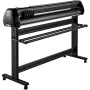 Vinyl Cutter Machine, 53inch Cutting Plotter, Offline Cutting Machine Kit, Precise Roller Shaft High Accuracy Adjustable Speed a