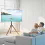 Stampod Easel TV Stand Wood Bens holder op til 99 lbs til 40-65