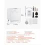 White Shaker Base Cabinet with Drawer, 24-Inch Unassembled Drawer Base Cabinet, 24" W x 19" D x 32" H Ready to Assemble Cabinet 