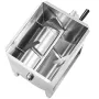 Manual Meat Mixer, 60L Fixed Tank Meat Processing Equipment(Mixing Max 60LBS for Meat), Stainless Steel Meat Mixer, Sausage Mixe