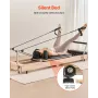 Foldbare Pilates Reformer Wooden Pilates Machine Home Gym