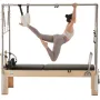 Pilates Reformer, Wooden Pilates Machine for Home Gym Studio, Strength Training Workout Equipment with Dual Resistance, Reformer
