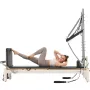 Pilates Reformer, Pilates Machine for Home Gym Studio Use, Strength Training Workout Equipment with Dual Resistance, Reformer Bo