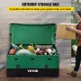 Udendørs opbevaringsboks terrassekasse 230 gallon vandtæt