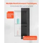 Shower Niche, 40.6 x 81.3 cm + 40.6 x 81.3 cm Recessed Wall Niche with Movable Shelf, 10.2 cm Thick Modern Soap & Shampoo Storag