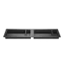 Shower Niche, 40.6 x 81.3 cm + 40.6 x 81.3 cm Recessed Wall Niche with Movable Shelf, 10.2 cm Thick Modern Soap & Shampoo Storag