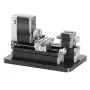 Mini metal drejemaskine 2,76 x 5,12 i power metal drejebænk