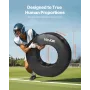 Football Tackle Wheel, Football Tackling Dummy, Waterproof PVC and High-Density Sponge Tackle Ring, Dummies Training Equipment w