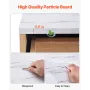 5 Fluted Drawer Dresser, Wooden Chest of Drawers with Sliding & Anti-tip Device, Modern Minimalist Dresser Chest, Closet Storage