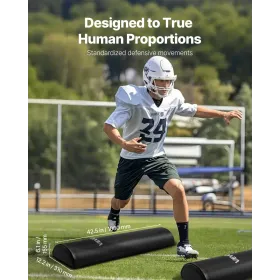 Football Tackling Dummy, 42.5 in PVC Step Over Dummy, High-Density Sponge Blocking Pad Equipment, Heavy Duty Tackle Dummies with