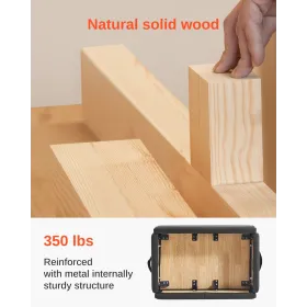 Pilates Box til reformator pilates udstyr tilbehør til øvelser sort