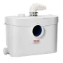 Macerator Pump, 900W, 180 L/min(48 GPM) Flow, 40 ft/12 m Head, Macerator Sewerage Toilet Pump with 4 Water Inlets, Waste Water D