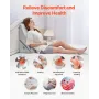 Bed Wedge Pillow for Sleeping, Adjustable Orthopedic Bed Wedge, 25D High-Density Foam Filling & Soft Washable Cover, Post Surger