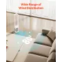 40 "Oscillerende tårnventilator 8H timer 15.4ft/s hastighed med
