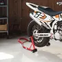 Motorcykelstativ Løft 850 lbs bageste spoolift paddock svingarm