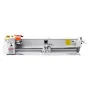 Metal Lathe Machine, 220 x 1000 mm(8.7 x 39 in), Precision Bench Power Metal Lathe, Automatic Feed, 0-2500 RPM Variable Speed, 1