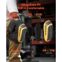 Knee Pads for Work, Extended Heavy Duty Construction Knee Pads with 2 Extension Straps, Anti-slip Foam Gel Knee Pads, Men & Wome