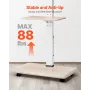 Rolling TV Stand Mobile TV Cart holder op til 88 lbs til 32-70