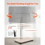 Rolling TV Stand Mobile TV Cart holder op til 88 lbs til 32-70
