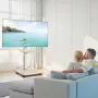 Rolling TV Stand Mobile TV Cart holder op til 88 lbs til 32-70
