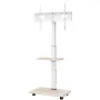 Rolling TV Stand Mobile TV Cart holder op til 88 lbs til 32-70