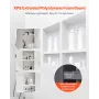 Shower Niche, 40.6 x 61.0 cm + 40.6 x 61.0 cm Recessed Wall Niche with Movable Shelf, 10.2 cm Thick Modern Soap & Shampoo Storag