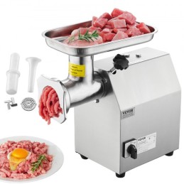 Commercial Electric Meat Grinder 9.2 Lbs/Min Sausage Stuffer Maker Kitchen