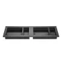 Shower Niche, 40.6 x 61.0 cm + 40.6 x 61.0 cm Recessed Wall Niche with Movable Shelf, 10.2 cm Thick Modern Soap & Shampoo Storag