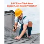 Knee Pads for Work, Durable Leather Construction Pads, Machine Washable Work Knee Pads, Easy to Wear and Take off, Extra Thick K
