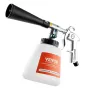 Car Cleaning Gun, 6-9.2 Bar High-Pressure Air Blow Gun with 2 Set Nozzles & 1L Liquid Bottle, Vortex Cleaning Gun, Quickly Blast