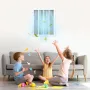 Return Air Filter Grille, Fits W20 x H25 Inch Duct Opening, Filter Not Included, Return Air Vent Cover for Wall, Powder-Coated S