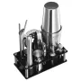 Cocktail shaker sæt 14 stk bartender kit rustfrit stål bar