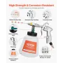 Car Cleaning Gun, 6-9.2 Bar High-Pressure Air Blow Gun with 2 Set Nozzles & 1L Liquid Bottle, Vortex Cleaning Gun, Quickly Blast