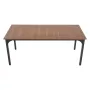 Rectangle Dining Table, 71 inch Length Large Wood Tables for 6-8 Person, Farmhouse Dinner Furniture, Rustic Conference Desk with
